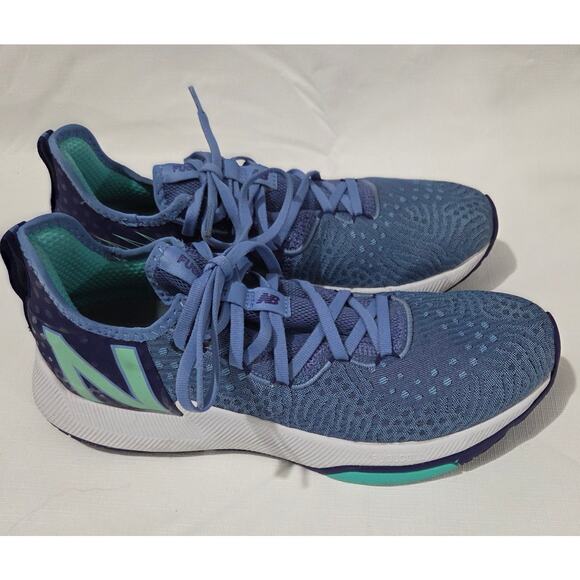 New Balance FuelCell 100 Trainer Stellar Blue Sneakers Woman's Size 11 - Picture 4 of 8